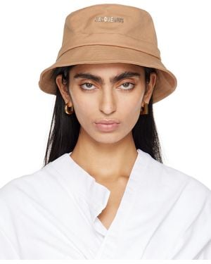 Jacquemus Le Raphiaコレクション Le Bob Gadjo バケットハット - ナチュラル