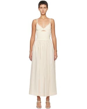 Esse Studios Off- Tri Knit Maxi Dress - Black