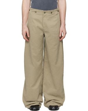 Serapis Rudder Trousers - Natural