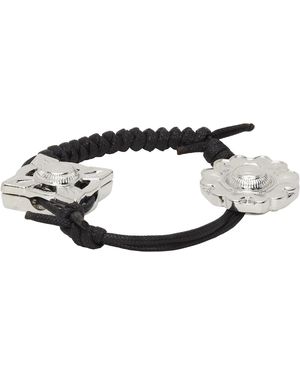 Toga Bracelet De Cheville En Corde - Noir