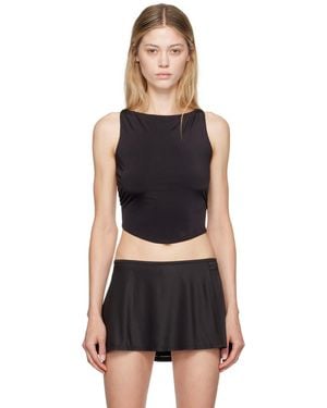 Sandy Liang Rodin Tank Top - Black