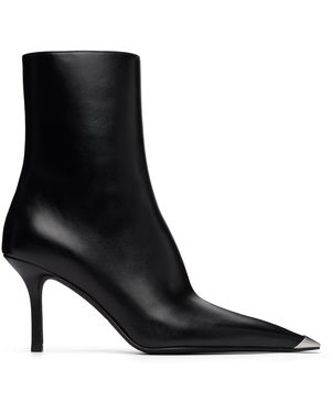 Alexander Wang Ferrara Zip Leather Boots - Black
