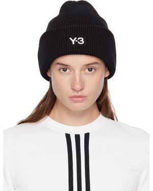 Y-3 Classic Knitted Beanie - Black