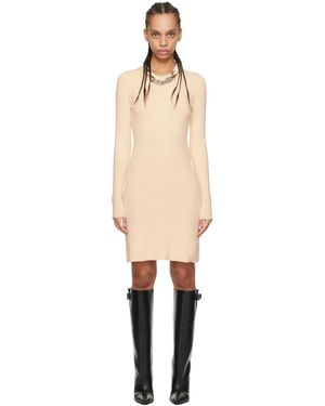 Rabanne Off- Knitted Minidress - Black