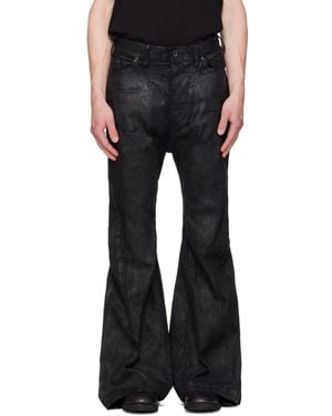 Julius Coated Jet Jeans - Black
