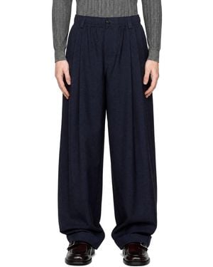 Marni Pleated Pants - Blue