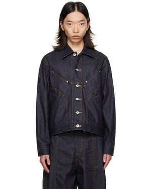 SAGE NATION Jiji Denim Jacket - Blue
