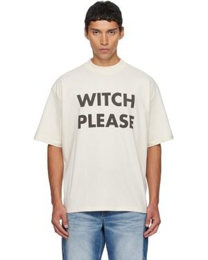 Egonlab Off- 'Witch Please' T-Shirt - White