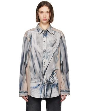 Y. Project Trompe L'Oeil Shirt - Grey