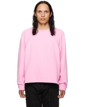 Acne Studios Tape Sweatshirt - Pink