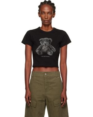 we11done Code Teddy T-Shirt - Black