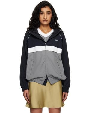 DUNST Blocked Windbreaker Jacket - Blue