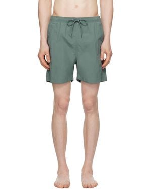 Norse Projects Hauge Recycled Nylon Swim Shorts - Green