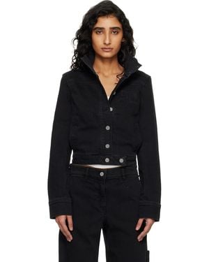 Courreges Reedition Denim Jacket - Black