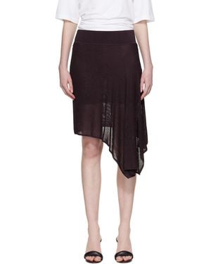 Jacquemus 'The Voile' Midi Skirt - Black