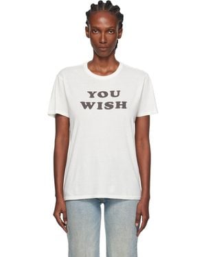 R13 Off- 'You Wish' Boy T-Shirt - Black