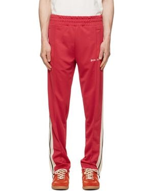 Palm Angels Classic Logo Track Trousers - Red