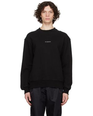 Han Kjobenhavn ディストレス スウェットシャツ - ブラック