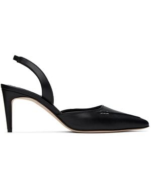Manolo Blahnik Black Homerasli Heels