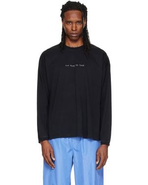 Vetements 'Too Busy To Fuck' Longsleeve T-Shirt - Black