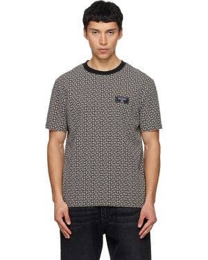 Balmain Monogram Jacquard T-Shirt - Grey