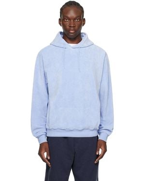 Martine Rose Blue Classic Hoodie