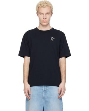 Maison Kitsuné 'Café Kitsuné' Relax T-Shirt - Black