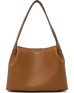 Rag & Bone Cabas Brun Clair En Cuir De Veau - Marron