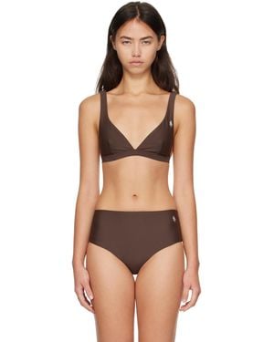 Sporty & Rich Romy Bikini Top - Black