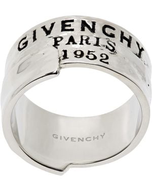 Givenchy Tape' Ring - Metallic