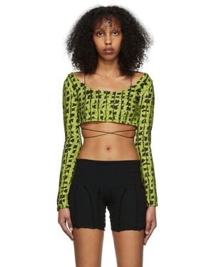 Helenamanzano Ssense Exclusive Cuerda T-Shirt - Black