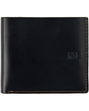RRL Bifold Wallet - Black