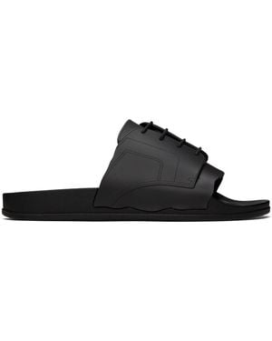 Maison Margiela Black Pool Slides