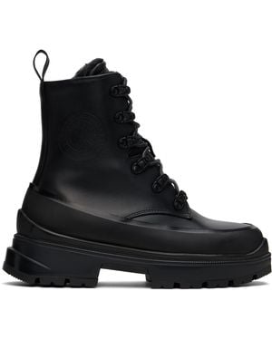 Canada Goose Kya Lace-Up Boots - Black