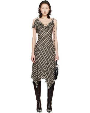 KNWLS Off- Tess Midi Dress - Black