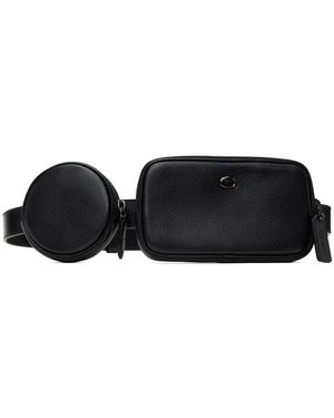 COACH ブラック マルチポーチ ベルトバッグ