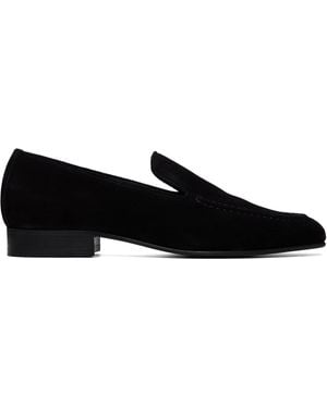 Studio Nicholson Elkann Suede Loafers - Black