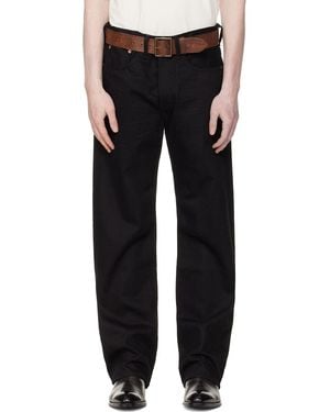 RRL Vintage 5-Pocket Selvedge Jeans - Black