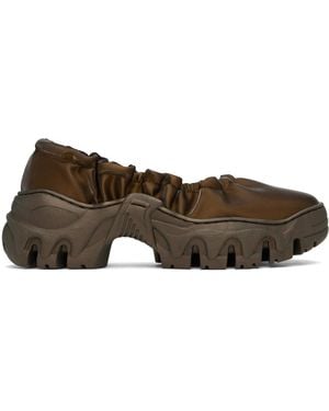 Rombaut Brown Boccaccio Ii Aura Ballerina Flats - Black