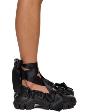 Rombaut Black Boccaccio Ii Aura Bows Ballerina Flats