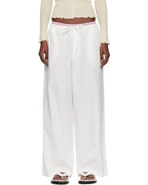 Baserange Kolla Lounge Trousers - White