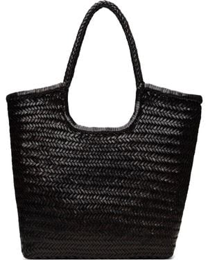 Dragon Diffusion Cabas Ns Diagonal Brun - Noir