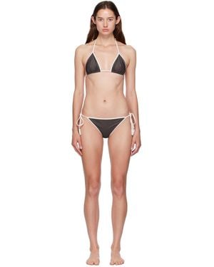 Bellini Bikini Ssense Exclusive Daphne Bikini - Black
