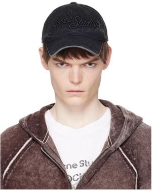 Acne Studios Embroidered Logo Cap - Multicolor