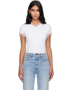 Versace Jacquard Stretch Cotton-jersey T-shirt - Blue
