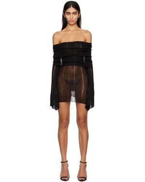 AYA MUSE Ssense Exclusive Ele Minidress - Black