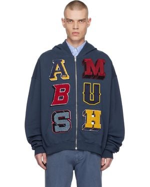 Ambush Zip Up Hoodie - Blue