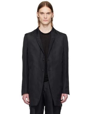 Rick Owens ブラック Hollywood Lido テーラードジャケット