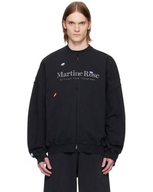 Martine Rose Zip Up Track Jacket - Blue