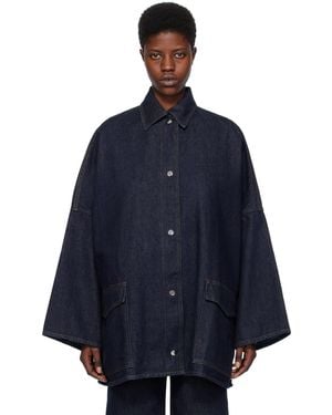 TOTEME Toteme Blue Press-stud Denim Jacket